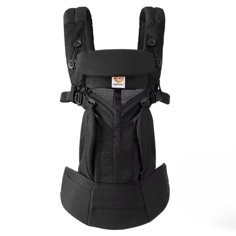Ergonomic Baby Carrier with Hip Seat front view
